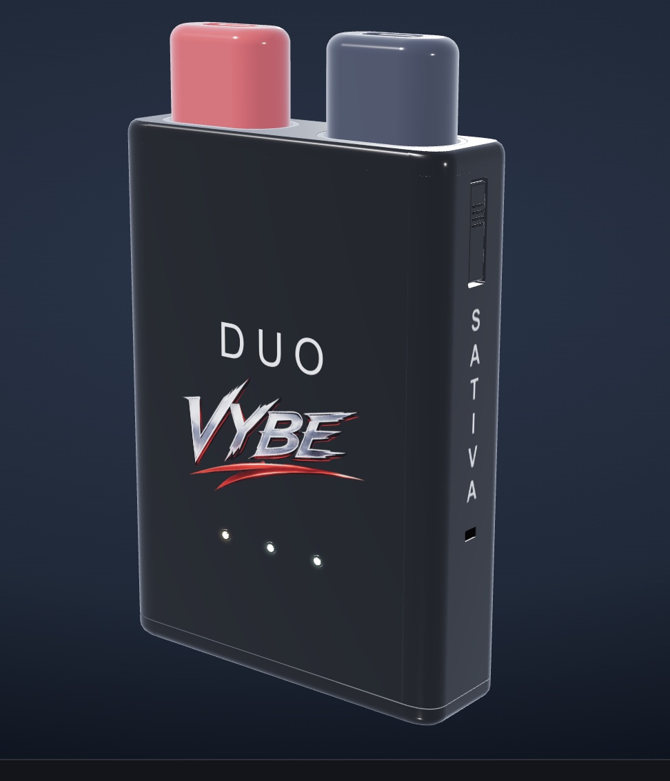 DUO VYBE front three-quarter view.
